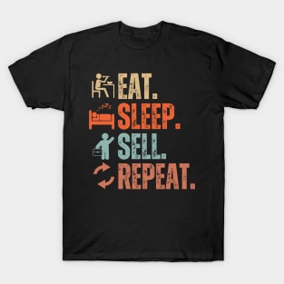 Eat Sleep Sell Repeat T-Shirt